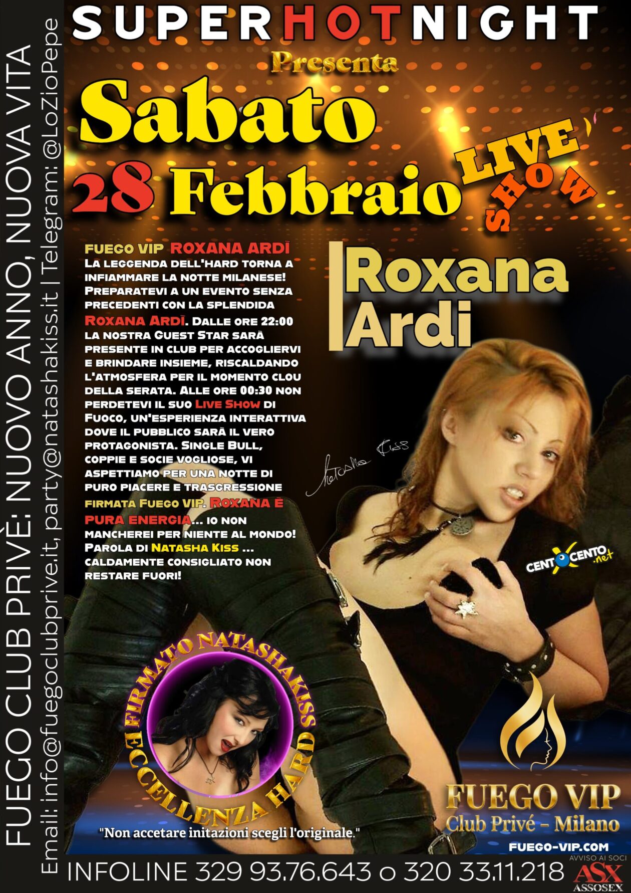 🔥 SABATO 28 FEBBRAIO: