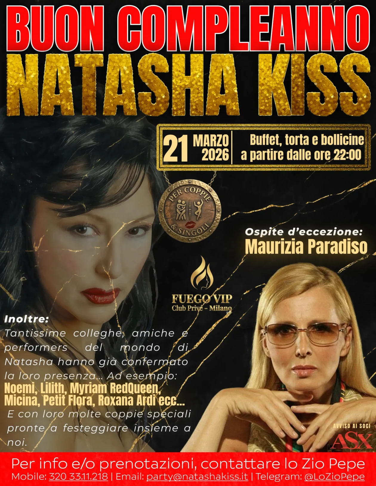 BUON COMPLEANNO NATASHA KISS!